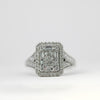 Vera Wang Love Collection 1.50 tcw  Diamond Engagement Ring in 14K White Gold
