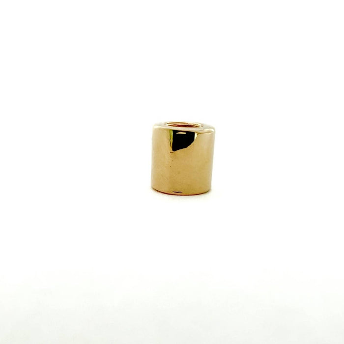 Necklace Tube Charm Spacer 14K Gold