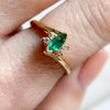 14k marquise diamond ring
