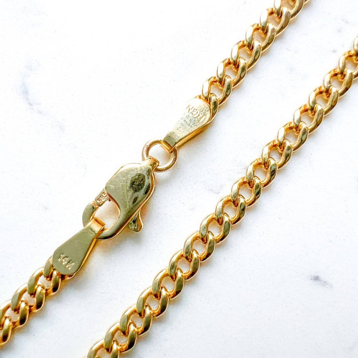 14K Yellow Gold Miami Cuban Curb Bracelet