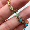 Inlay Turquoise Star Bracelet 