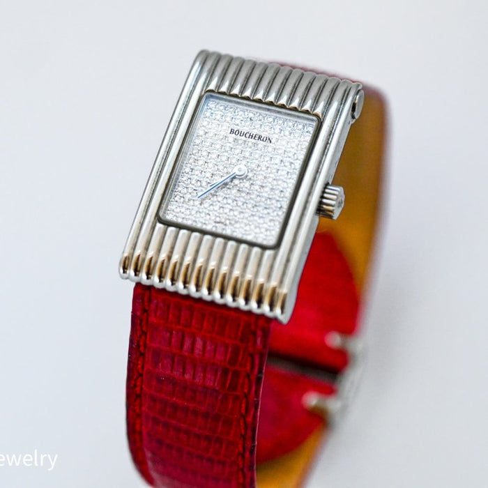 Boucheron Diamond Watch with Removable Bands