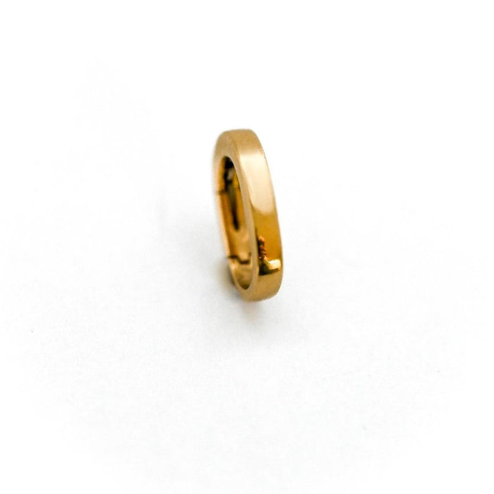 Small Push In 14K Yellow Gold Connector