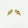 Lighting Bolt Stud Earrings 