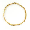  Yellow Gold Ball Chain Bracelet