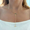 Toggle Necklace in 14K Yellow Gold