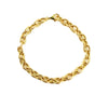 14k Yellow Gold Oval Link Bracelet