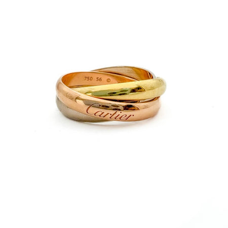 18K Gold Vintage Cartier Trinity Ring