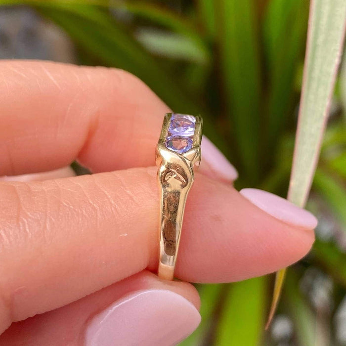 14K Gold Tanzanite Vintage Ring