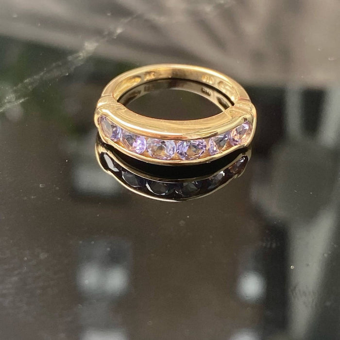 14K Gold Tanzanite Vintage Ring