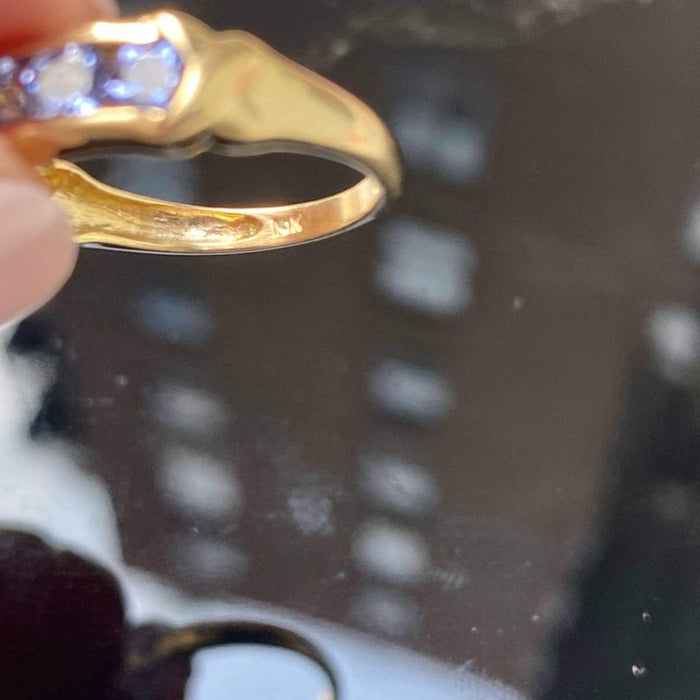 14K Gold Tanzanite Vintage Ring