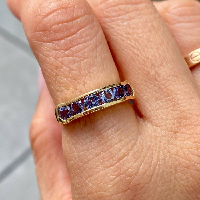 14K Gold Tanzanite Vintage Ring