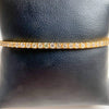 14K Yellow Gold 2 Carat Diamond Tennis Bracelet