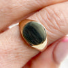 14K Yellow Gold Signet Ring engraving free