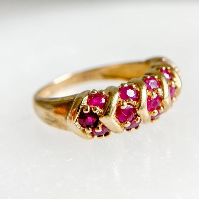 	10k gold ruby ring