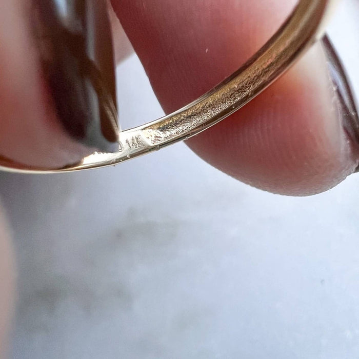 14K Yellow Gold Snake Ring * Gold Snake Ring