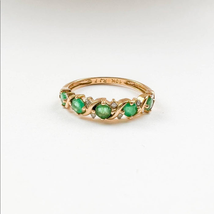 vintage emerald rings for sale