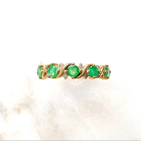 vintage emerald rings