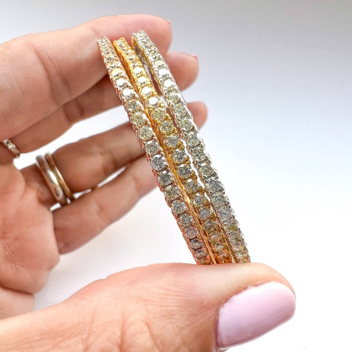 flexible tennis bracelet