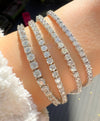 	2 ct diamond tennis bracelet white gold