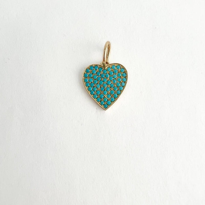 14K Yellow Gold Heart Necklace