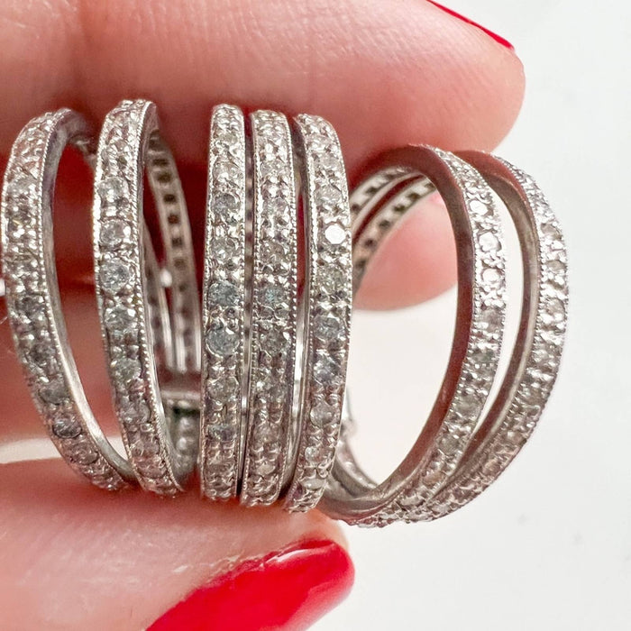 eternity diamond rings