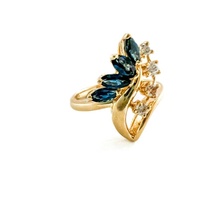 marquise sapphire ring