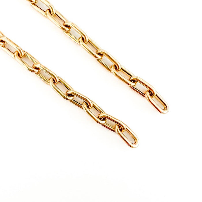 14k Yellow Gold Open Front Necklace