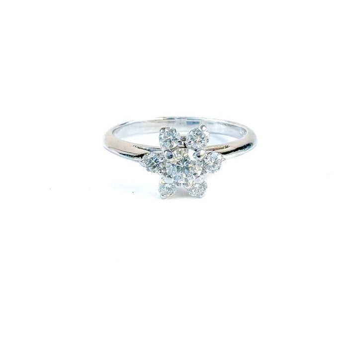 Tiffany and Co Diamond Engagement Platinum set Ring