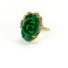 14k jade ring