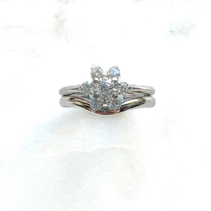 Tiffany and Co Diamond Engagement Platinum set Ring