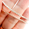 	2 ct diamond tennis bracelet white gold