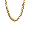 14K Yellow Gold Chunky Rolo Link Necklace