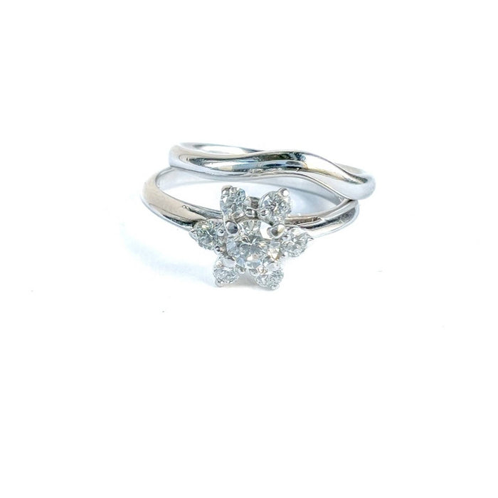 Tiffany and Co Diamond Engagement Platinum set Ring