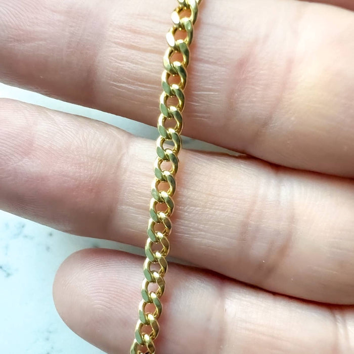 14K Yellow Gold Miami Cuban Curb Bracelet