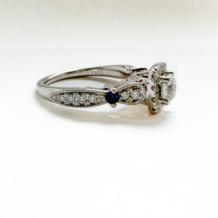 Vera Wang Diamond 14K White Gold Ring