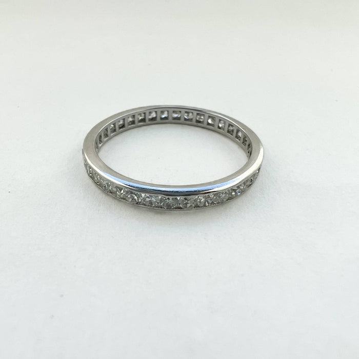 18K White Gold Diamond Eternity Ring