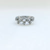 18k white gold diamond ring