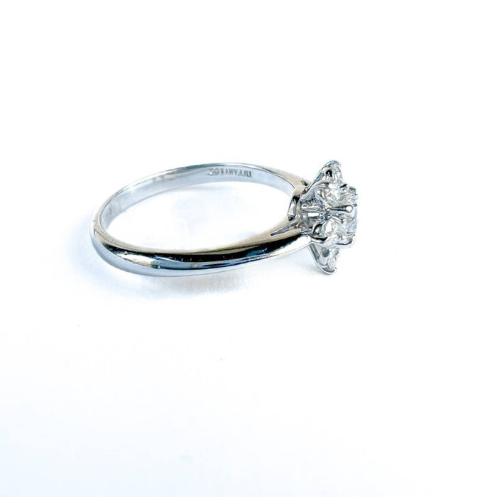 Tiffany and Co Diamond Engagement Platinum set Ring