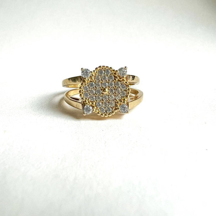 14K Yellow Gold Reversible  Ring