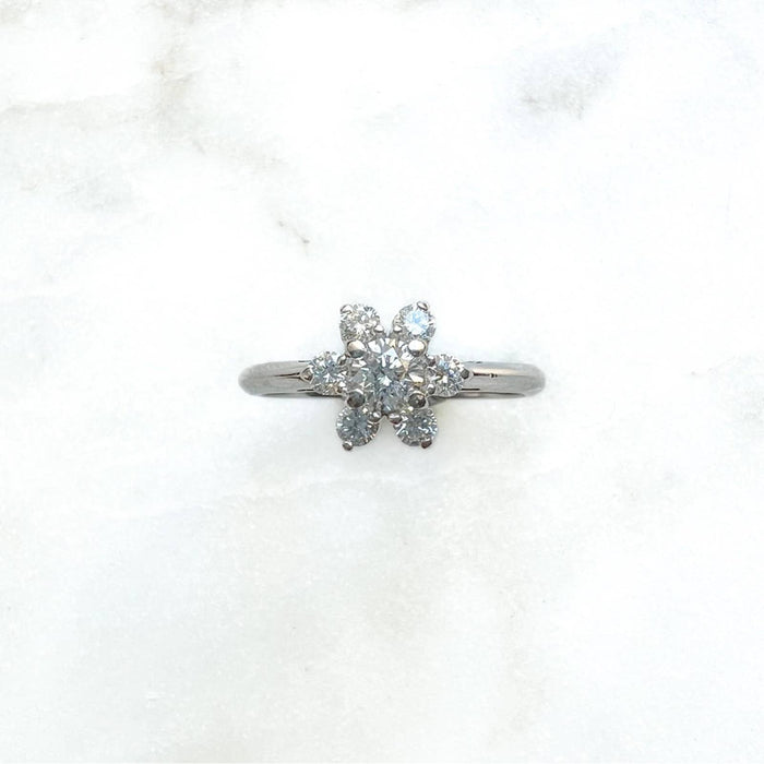 Tiffany and Co Diamond Engagement Platinum set Ring