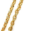 14K Yellow Gold Chunky Rolo Link Necklace