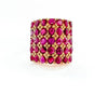 22k yellow gold ruby ring